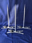 2 Never Used 1 United Lightning Rod Set Display Home Barn Shed Garden Ball. Fixed Price $90.00.
