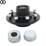 8 On 6.5" Trailer Hub Kit 9/16" Screw Stud W/bearing For 7000 Lb #42 Spindle. Fixed Price $49.24.