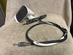 Used Mercury 1971-1973 Cougar Driver Side Remote Sport Mirror With Gasket. Fixed Price $189.00.
