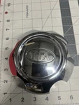 1998-2002 Kia Sportage Limited Center Chrome Cap P/n #ok 084 37 180 (#75). Fixed Price $16.99.