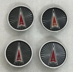 (4) Genuine Gm Pontiac Sun Ray Burst Wire Wheel Cover Center Cap Emblem 254842. Fixed Price $42.74.