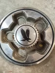 Buick Skyhawk Center Cap #25512426 (1) Chrome Plated 5-LUG, 1982-1989. Fixed Price $15.00.