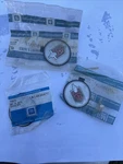 (3) Genuine Gm 14034477 Monte Carlo Center Cap Emblems 2 3/8 Dia.. Fixed Price $40.00.