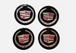 Set Of 4 Cadillac Black Center Wheel Cover Hub Caps Logo 2.6 Inches. Fixed Price $22.99.