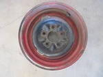 Vintage 1957 Chevy Steel Wheel 14" 6" 5X4.75 Factory Oem Commercial Hearse. Fixed Price $114.57.