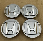 Honda Accord Crv Civic Hrv Center Caps Set 44732-TVA-A 2018-25 Silver 2.375IN. Fixed Price $34.49.