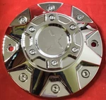 One New Starr Wheels Chrome Custom Center Caps # C-858-1 /8382. Fixed Price $28.00.