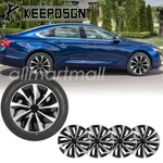 For Chevy Impala 16'' Car Tire Hub Caps Wheel Rim Covers Set Of 4 Silver Black. Fixed Price $75.85.