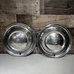 Pair Plymouth 1954 Hubcaps Oem Mopar 15" Wheel Covers PH-54-WC 1950. Fixed Price $29.99.
