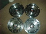 Rambler 1959-1960 Ambassador Set 14" Hubcap Wheel Covers Nice Drivers Caps. Fixed Price $79.99.