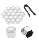 Mtsooning Pcs Car Wheel Nut Caps, Universal Lug 21MM, Silver. Fixed Price $13.91.
