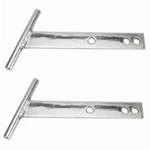 Empi 3876 Vw Bug Cal Look T-bars, Aluminum 1955-67 Front Or Rear, Pair. Fixed Price $102.24.