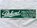 Cruised Packard Proving Grounds Summer 2017. Fixed Price $22.00.