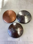 (3) Original Studebaker 2R5 & M-5 Truck Hubcaps , 11". Fixed Price $144.80.