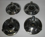 1962-1963 Set Of Four Ford Thunderbird Center Caps 6" Mount Wire Wheels Nos. Fixed Price $254.99.