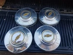 Ton Vintage Chevy Pickup Truck Dog Dish Hubcaps 1973 - 1987 Original 10 1/2". Fixed Price $60.00.