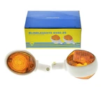 Set Indicator Simson Schwalbe KR51 Star Sperber Hawk Handlebar Light E-test. Fixed Price $23.30.