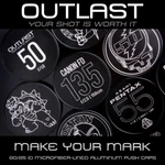 Outlast 85MM Id Aluminum Front Push Caps For Od Step-up Ring W/ 82MM Thread. Fixed Price $15.00.