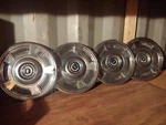 Nos Oem Gm 1967 Chevelle Wheel Covers Hub Caps 14" Set Chevrolet Chevy. Fixed Price $65.00.