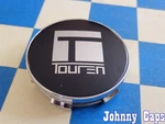 Touren Wheels # C-303-4 Chrome Custom Center Cap 35 (qty. 1). Fixed Price $37.68.