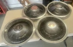 Set (4) 68-74 Finned Hub 15" Chevy Wheel Covers Camaro Caprice Impala Monte Nova. Fixed Price $335.16.