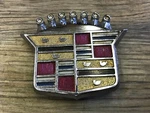 1985-91 Cadillac Nos Gm Wheel Cover Shield Emblem 354570 C-g. Fixed Price $45.00.