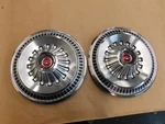 Nos Oem Ford 1965 Fairlane Deluxe Wheel Covers Hub Caps (2) 13". Fixed Price $229.00.