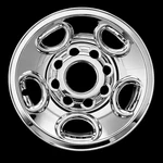 Wheel Skin Replacement IMP50X 16" Chrome Plated 8 Lug For Chevrolet (1-PIECE). Fixed Price $32.00.