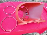 67 68 Mustang Nos Ford Rh Fender Extension Assy. C7ZZ 13008 Original Correct. Fixed Price $495.00.