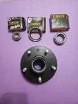 C3 1969-1982 Oem Corvette Front Spindle Wheel Hub With Bearings And Stud. Fixed Price $175.00.