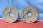 Vtg 1961-67 Ford Galaxie 500 Front Spindle Brake Shoe Backing Mount Plate Lh Rh. Fixed Price $85.00.