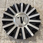 Velocity Wheels CSVW10-1A Black/silver Machined Center Cap Used. Fixed Price $55.00.
