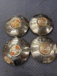 1965-1973 Jeep Kaiser Hubcaps Dog Dish Poverty Wheel Covers Center. Fixed Price $199.95.