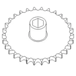 Sprocket 199647C1 Fits Case 1043 1044 1064 1083 1084 900 Series. Fixed Price $117.36.