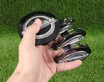 Set Of 4 85MM Nissan Armada Titan Wheel Center Hub Caps Black & Grey 3-3/8" Inch. Fixed Price $45.00.