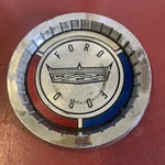 1965 Ford Galaxie Center Hubcap Insert 14". Fixed Price $9.99.