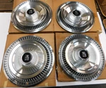 Nos Oem Ford 1967 Galaxie 500 Ltd Wheel Covers Hub Caps Set. Fixed Price $429.00.