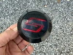 Sacchi Wheels Custom Center Cap Black Finish Red Logo 62661670F-1. Fixed Price $15.95.