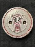 Vintage Willys Six Threaded Grease Dust Hub Cap Emblem Original. Fixed Price $59.99.