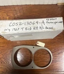 Nos Ford C0SZ-13064-A 58 59 60 Thunderbird Rh Headlight Bezel. Fixed Price $75.00.