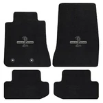 New! 2015 - 2024 Mustang Black Floor Mat Set Shelby Snake GT500 Cobra Logo. Fixed Price $180.99.
