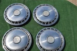 1985 1986 Cadillac Deville & Fleetwood Hubcaps Set Of 4. Fixed Price $121.50.