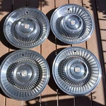 1974-1976 Cadillac Deville Fleetwood 15" Hubcaps Wheel Covers Set Of Oem. Fixed Price $70.00.