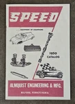 1950 Almquist Hot Rod & Custom Catalog Ford Flathead Drag Racing Scta Dirt Track. Fixed Price $19.99.