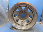 Steel Wheel 15X8 Gray Spoke Fits 85-91 Bronco 1355985. Fixed Price $50.00.