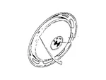 Genuine Bmw Hub Cap 36-13-1-104-650 New. Fixed Price $89.22.