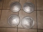 Oem Set Of Aluminum Dog Dish Caps, 70-74 Mopar Dodge Body 9 Inches. Fixed Price $109.00.