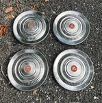 1963-1965 Amc Rambler Set Of 4 Dog Dish Poverty Wheel Covers Hubcaps 10. Fixed Price $59.95.
