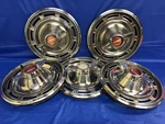 Vintage Set Of 5 1966 Buick 14" Spinner Hubcaps Special. Fixed Price $99.99.