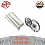 Royal Enfield Front Wheel 19" Spokes & Nipple Kit-disc For Classic 500 888119. Fixed Price $29.06.